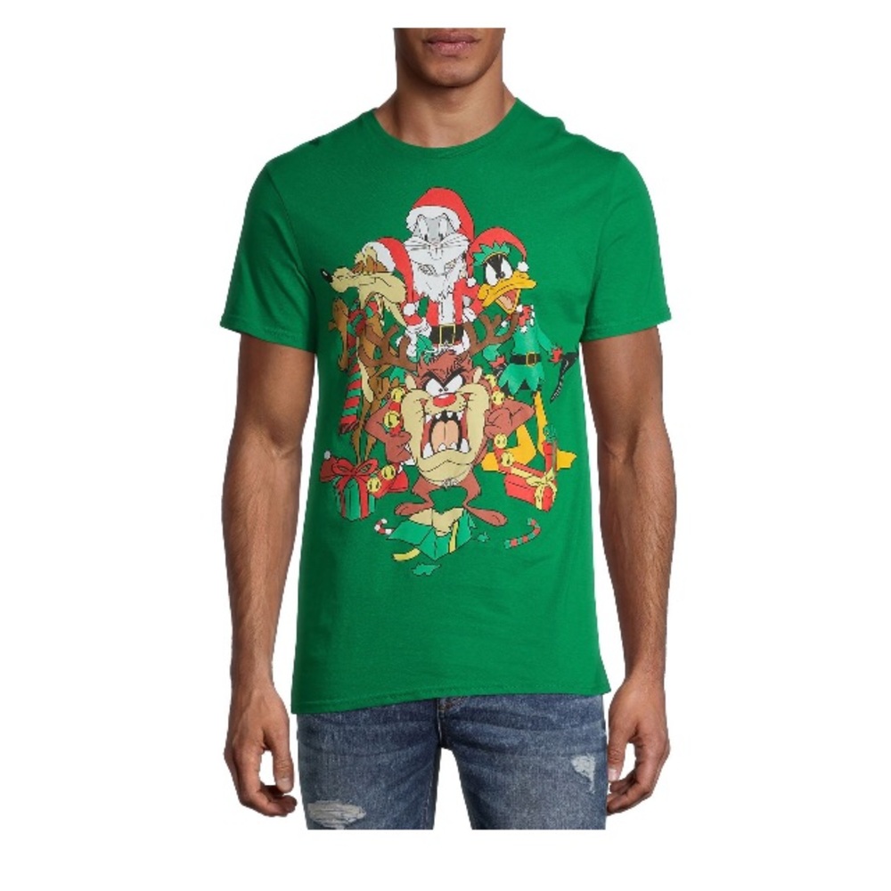 NWT Men’s Looney Tunes Christmas T-Shirt